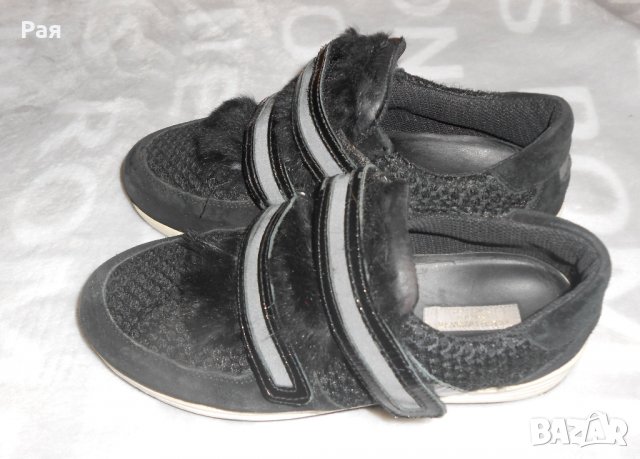 Черни спотни обувки Dolce Gabbana 100 % кожа, снимка 4 - Детски маратонки - 24338765