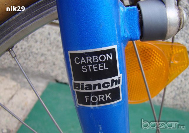 Велосипед Bianchi Carbon steel 26 цола , снимка 7 - Велосипеди - 15945117