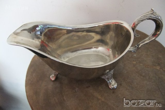 Антика - посребрен -Съд - 1 бр. ! (00204), снимка 2 - Други стоки за дома - 11306635
