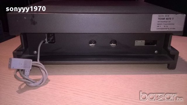 schneider team-6070t hi-fi retro tuner-внос швеицария, снимка 17 - Ресийвъри, усилватели, смесителни пултове - 12728438