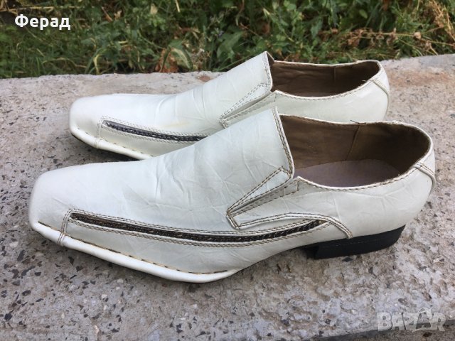 Нови мъжки обувки от естествена кожа Red superman, снимка 2 - Официални обувки - 22557369