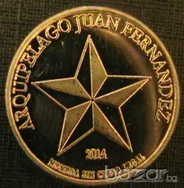 1 кондор 2014, остров Робинзон Крузо, снимка 2 - Нумизматика и бонистика - 8722815