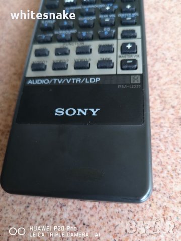 Sony RM-U211 Audio/Tv/Vtr/Ldp-мултифунционално дистанционно , снимка 4 - Ресийвъри, усилватели, смесителни пултове - 25477061