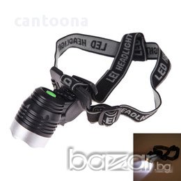 2 в 1 LED челник и фар за велосипед 3W