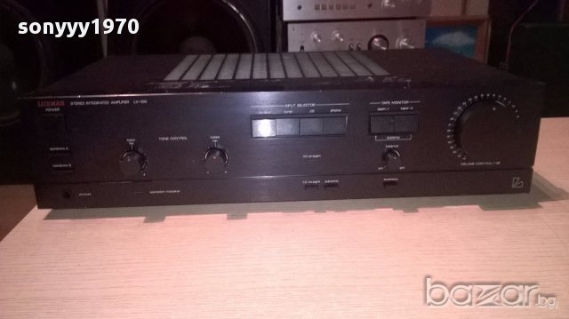 Luxman lv-100 amplifier made in japan-внос швеицария, снимка 8 - Ресийвъри, усилватели, смесителни пултове - 16655962