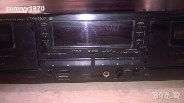 pioneer ct-w420r reverse deck-внос швеицария, снимка 8 - Декове - 24501645