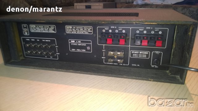 mp a400 hi-fi-stereo amplifier-140watt-за 4 броя колони-внос швеицария, снимка 9 - Ресийвъри, усилватели, смесителни пултове - 8255750