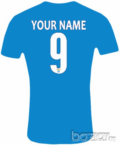 Нова Уникална Фен тениска на Лацио с Ваше Име И Номер! S.S.LAZIO!, снимка 8 - Фен артикули - 8131571