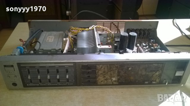 sanyo ja-540-amplifier-japan-за ремонт/части-внос швеицария, снимка 8 - Ресийвъри, усилватели, смесителни пултове - 23920176