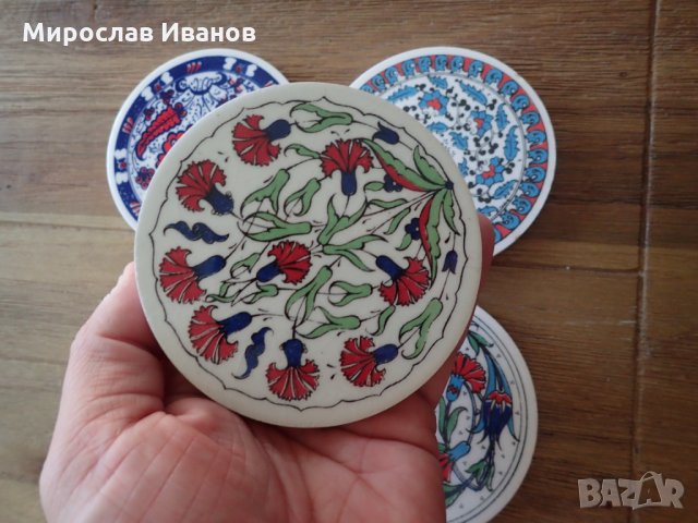 подложки за горещи чаши от керамика , снимка 3 - Кухненски принадлежности - 23234377