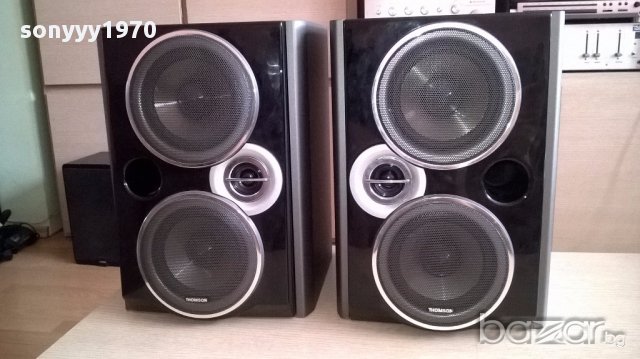 Thomson 200w titanium plated woofer-34х24х24см-внос швеицария, снимка 2 - Тонколони - 17539951