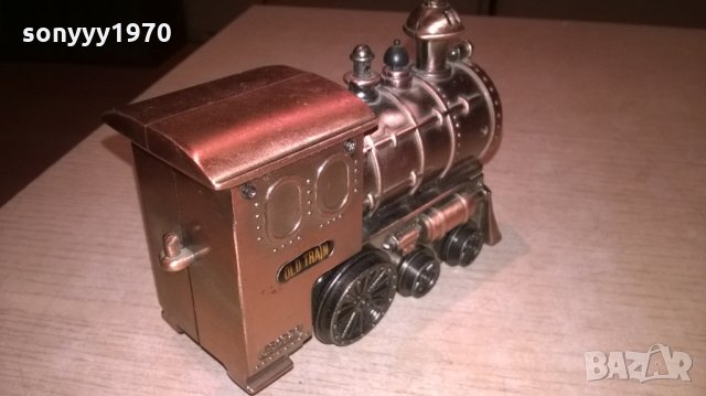 old train-метална запалка-13х8х6см-внос швеицария, снимка 8 - Колекции - 24717347