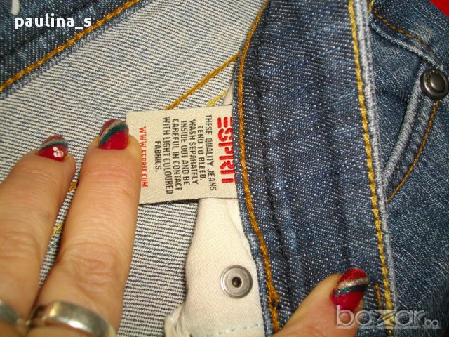 Дамски брандови дънки ”Esprit” 5 pocket denim, снимка 8 - Дънки - 14940063