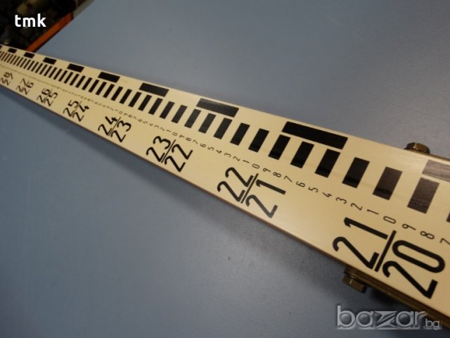 Лата за геодезия, снимка 6 - Други инструменти - 21425147