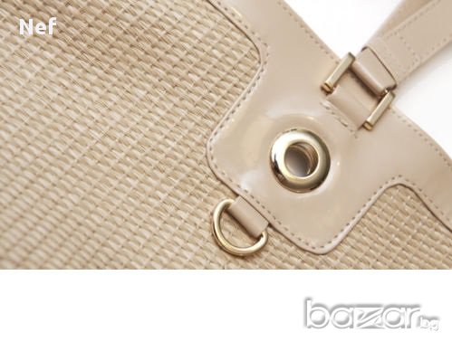  Нова чанта Versace Weave Design Shopper, оригинал , снимка 4 - Чанти - 11326480