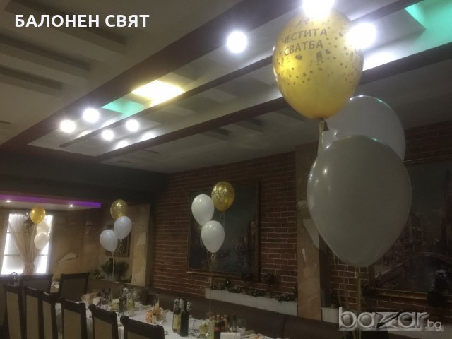 Намаление - 30 % Балони ЧЕСТИТ ИМЕН ДЕН, украси и декорации, ХЕЛИЙ, бърза доставка, снимка 16 - Други - 20280158