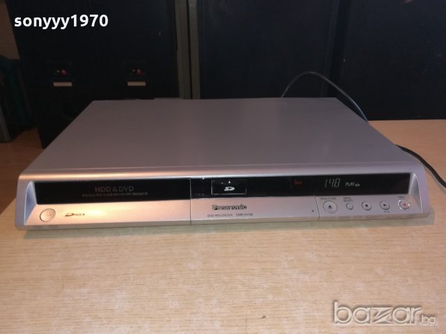 panasonic dmr-eh56 hdd & dvd recorder-внос швеицария, снимка 5 - Плейъри, домашно кино, прожектори - 21239913