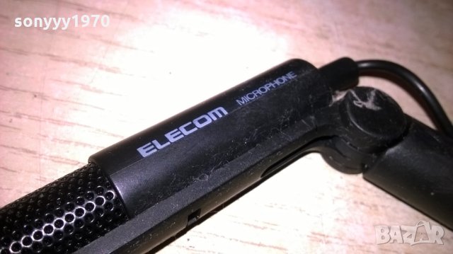 elecom microphone-малък специален-внос швеицария, снимка 4 - Микрофони - 24067434