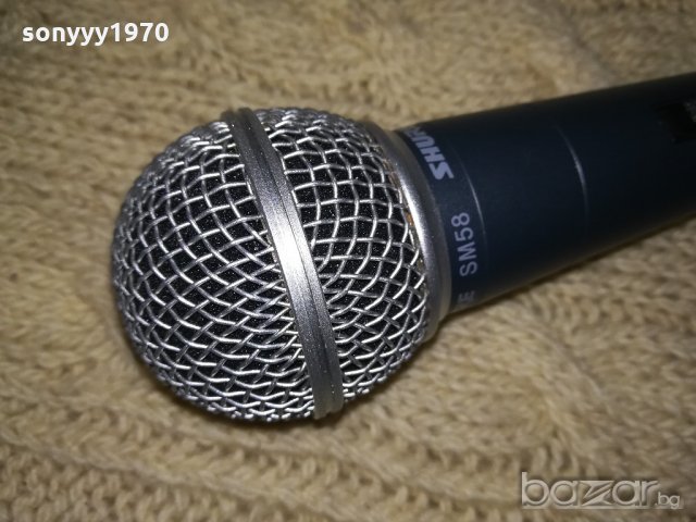 shure 58-profi microphone-жичен микрофон-внос швеицария, снимка 4 - Микрофони - 21236131