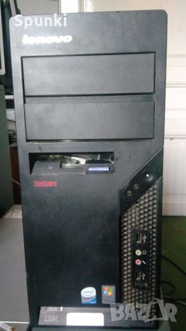 Марков двуядрен компютър Lenovo Thinkcentre M55E Socket 775, снимка 1 - За дома - 24299651