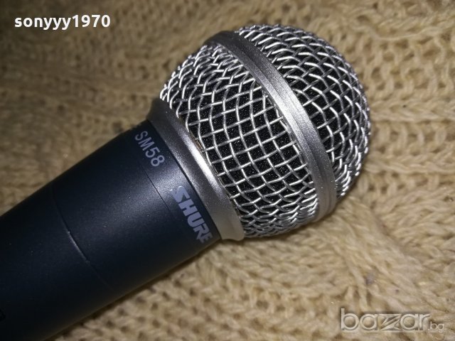 shure 58-profi microphone-жичен микрофон-внос швеицария, снимка 8 - Микрофони - 21236131