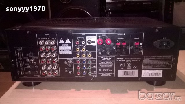 Pioneer vsx-519v-k/260w av receiver-hdmi/optical-внос швеицария, снимка 11 - Ресийвъри, усилватели, смесителни пултове - 15480500