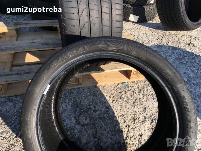  305/30/20 Пирели ПиЗеро 2015г 5+мм, снимка 9 - Гуми и джанти - 24577813