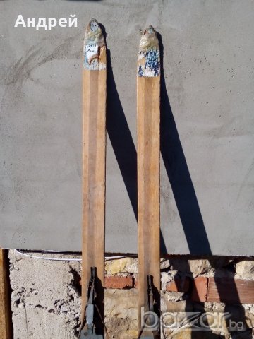 Стари ски, снимка 2 - Антикварни и старинни предмети - 19573669