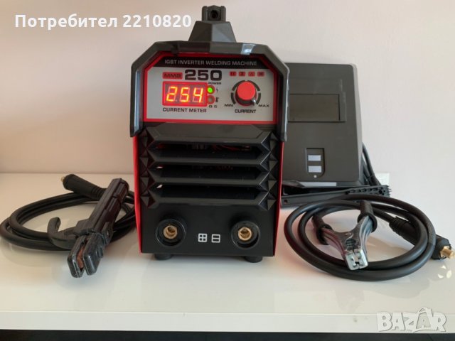 Електрожен 250 Ампера - PROFESSIONAL - Инверторен електрожен, снимка 3 - Други машини и части - 24923895