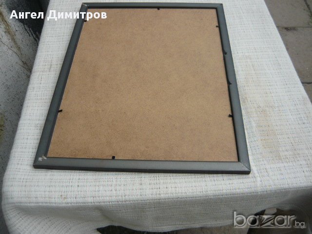 Страхотна картина смесена техника Стоян Пеев 1994 г. , снимка 8 - Картини - 15628500