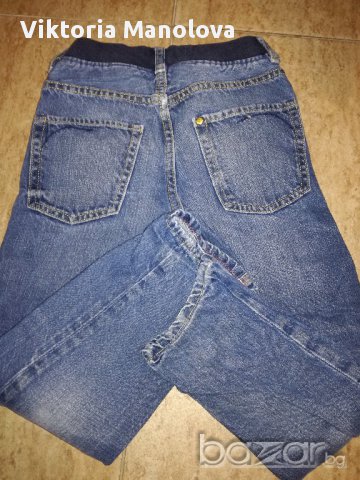 Детски slim сини дънки, снимка 2 - Детски панталони и дънки - 17551712