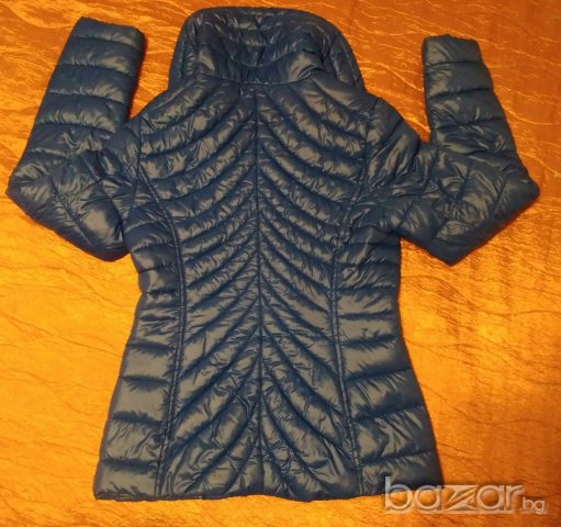 Синьо пухено якенце, снимка 3 - Якета - 17528921