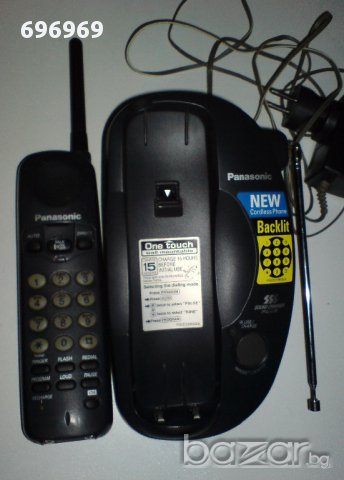 Панасоник Телефон, снимка 2 - Стационарни телефони и факсове - 9454479