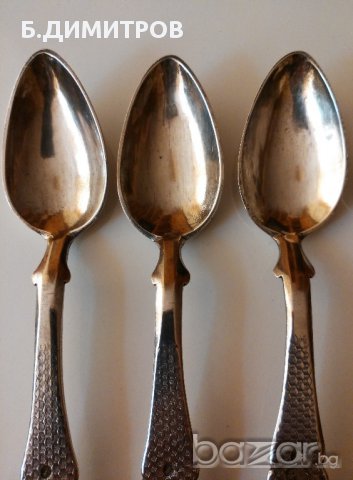 СРЕБЪРНИ ЛЪЖИЧКИ, снимка 3 - Антикварни и старинни предмети - 13464284