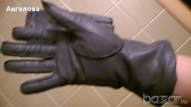 Дамски ръкавици с подплата ест.кожа 07, снимка 9 - Шапки - 13279406