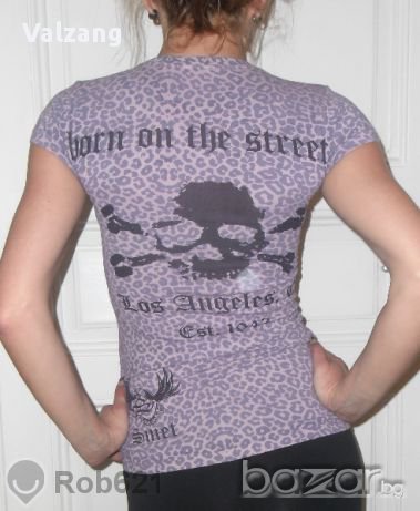 Оригинални тениски SMET by Christian Audigier 100%cotton, снимка 4 - Тениски - 12173362