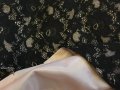 S Mango официална черна рокля с дантела хастар - пепел от рози , снимка 16
