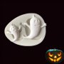 2 Духчета Дяволчета духче Хелоуин Halloween силиконов молд форма украса торта фондан шоколад и др