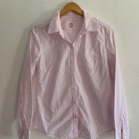 H&M дамска риза в бяло и розово, снимка 3 - Ризи - 24719247