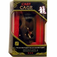 Металeн триизмерeн пъзел Hanayama Cast Cage, снимка 1 - Пъзели - 6606814