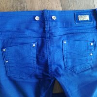 Панталон цвят турско синьо на Zerga, снимка 2 - Панталони - 26057710