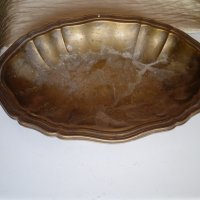 стара бронзова табла,поднос арт деко, снимка 1 - Антикварни и старинни предмети - 22977599