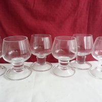  Стъклени чаши за ракия коняк  аперитив, снимка 14 - Антикварни и старинни предмети - 20243915