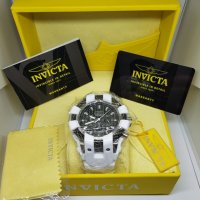 Invicta Bolt Carbon - White / Инвикта Болт Карбон - Бял / чисто нов мъжки часовник / 100% оригинален, снимка 18 - Мъжки - 22466114