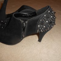 Черни обувки на ток graceland, снимка 12 - Дамски обувки на ток - 24209835