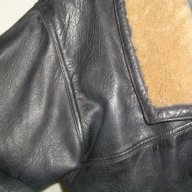 Дамско кожено яке с астраганена яка ”Da Vinci” leathers - 2XL/3XL / естествена кожа , снимка 4 - Якета - 15391194
