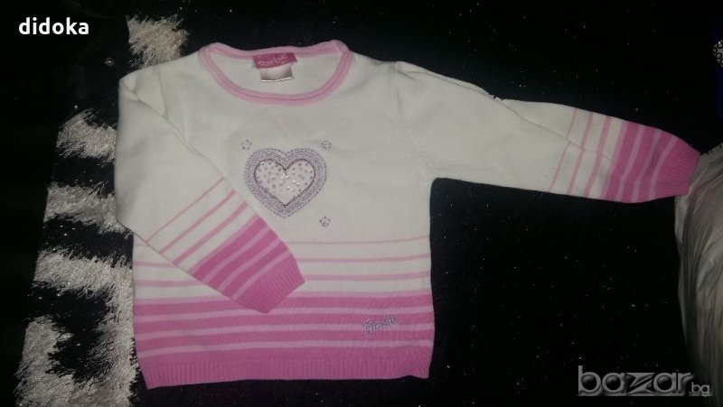 пуловерче  barbie, снимка 1