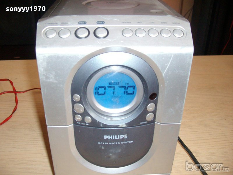 philips cd/tuner/cassette-внос англия, снимка 1