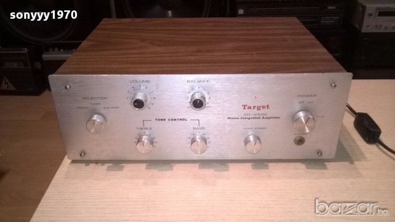 Target sd-2500-retro amplifier-stereo-внос швеицария, снимка 1