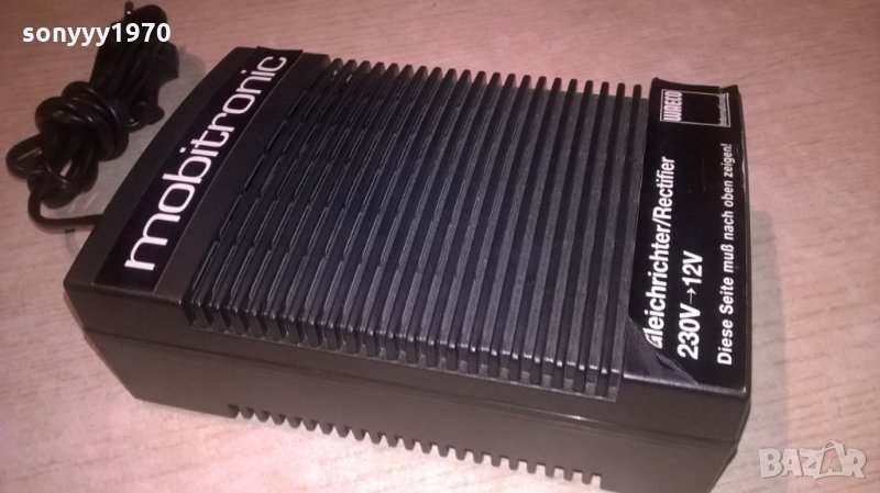 mobitronic by waeco 230-12v/5a-внос швеция, снимка 1